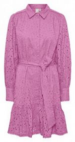 Sukienka codzienna YAS fioletowa 