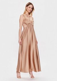 Sukienka wieczorowa Dixie złota 