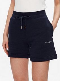 Szorty sportowe Tommy Hilfiger granatowe 