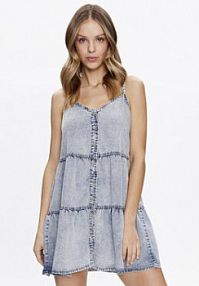 Sukienka letnia LTB niebieska 