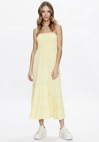 Sukienka letnia LTB żółta 