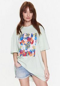 T-shirt LTB zielony damski 