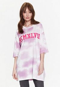 T-shirt LTB różowy damski 