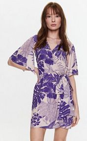 Sukienka letnia PINKO fioletowa 