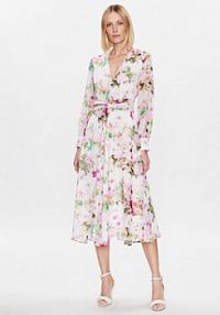 Sukienka koktajlowa Marella różowa 