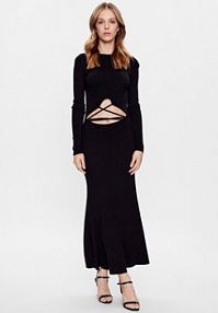 Sukienka dzianinowa Edited czarna 