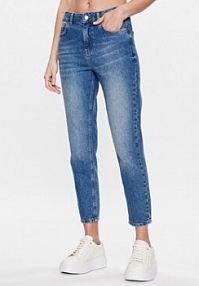 Jeansy United Colors Of Benetton niebieskie damskie 