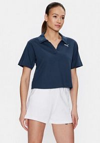 Koszulka polo Puma granatowa damska 