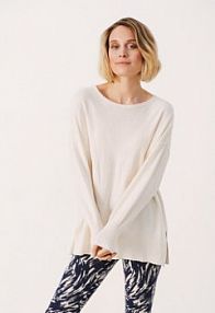 Sweter Part Two szary damski 