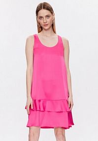 Sukienka koktajlowa Liu Jo Beachwear różowa 