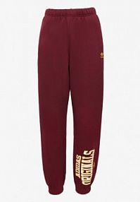 Spodnie dresowe Adidas czerwone damskie Track Pants