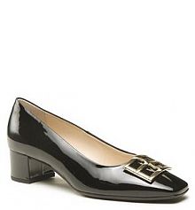 Półbuty na obcasie HÖGL czarne