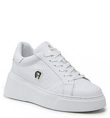 Sneakersy Aigner białe damskie