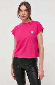 T-shirt Plein Sport  różowy damski PACC.WTK2830.