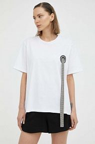 T-shirt MMC STUDIO  biały damski LILL.BASIC