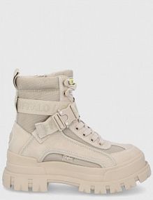 Botki Buffalo  beżowe damskie 1622065