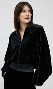 Bluza rozpinana Emporio Armani  czarna damska 3R2B8B.2JW4Z