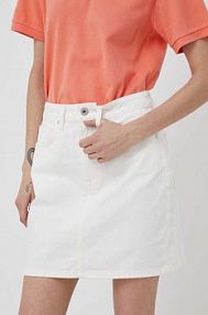 Spódnica mini Gant  beżowa 4400084