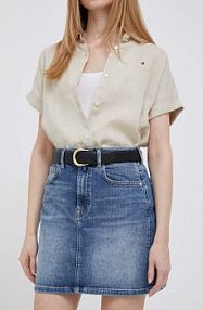 Spódnica mini Gant  niebieska 4400086