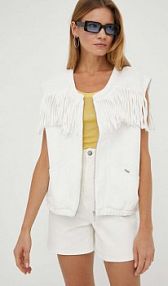 Kamizelka Wrangler  beżowa damska W501XZ42L