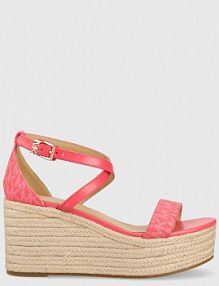 Sandały na obcasie MICHAEL Michael Kors  różowe 40S2SEMS1B.61