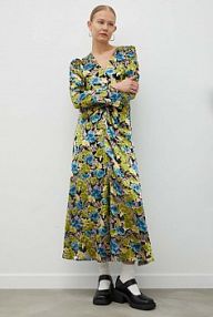 Sukienka midi Gestuz  multicolor 10906990