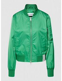 Bomberka z elastycznymi wykończeniami model BARBIE IQ Studio zielona EAN 2010