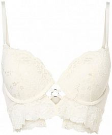 Biustonosz pushup biały Lascana