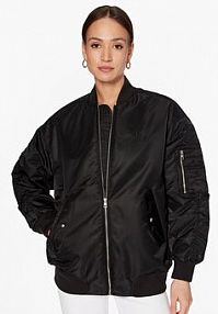 Bomberka Calvin Klein Jeans czarna Kurtka bomber