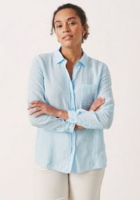 Koszula Part Two niebieska damska 
