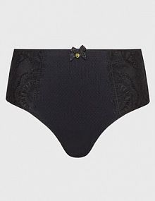 Figi Selmark czarne Klasyczne z wysokim stanem