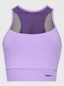 Biustonosz sportowy NEBBIA fioletowy 
