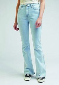 Jeansy Lee niebieskie damskie 