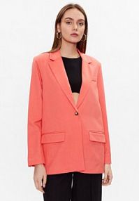 Żakiet Moss Copenhagen różowy Marynarka