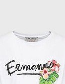 T-shirt Ermanno Firenze biały damski 