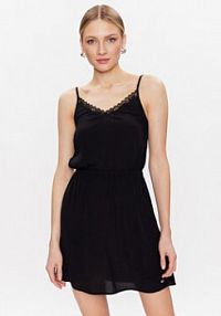 Sukienka letnia Tommy Jeans czarna 