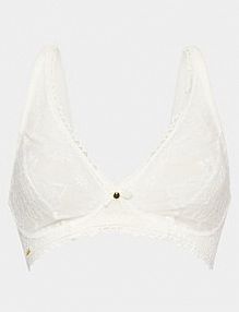 Biustonosz Selmark biały Bezfiszbinowy