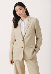 Żakiet Part Two beżowy Marynarka