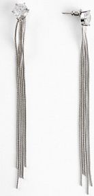 Kolczyki wkrętki z cyrkoniami  Bonprix