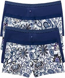 Bokserki  (4 pary)  damskie Bonprix