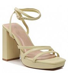 Sandały na obcasie DeeZee zielone