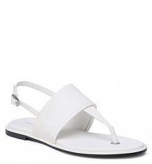 Sandały Calvin Klein kremowe damskie