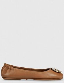 Baleriny TORY BURCH  brązowe 50393.232.N