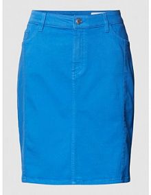 Spódnica jeansowa z dodatkiem wiskozy s.Oliver RED LABEL niebieska EAN 2127736
