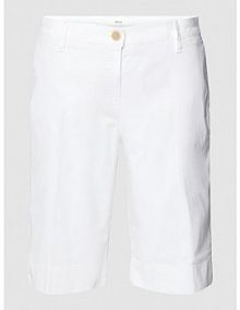 Szorty chinosy z wpuszczanymi kieszeniami model MIA BRAX białe damskie EAN 72-1458 09811620