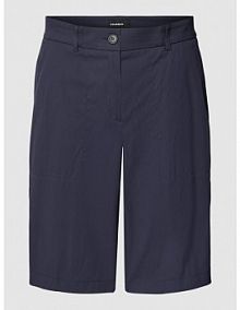 Bermudy z wpuszczanymi kieszeniami model Stella CAMBIO granatowe damskie EAN 8220 0296/00
