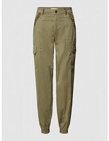 Spodnie cargo z kieszeniami cargo model DIDO MOS MOSH oliwkowe damskie EAN 153260
