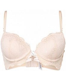 Biustonosz pushup różowy Lascana