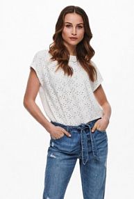 Top ONLY biały damski Bluzka