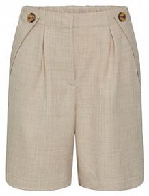 Szorty YAS brązowe damskie Bermudy